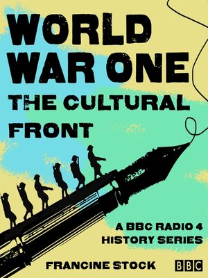 cover image of World War One--The Cultural Front
